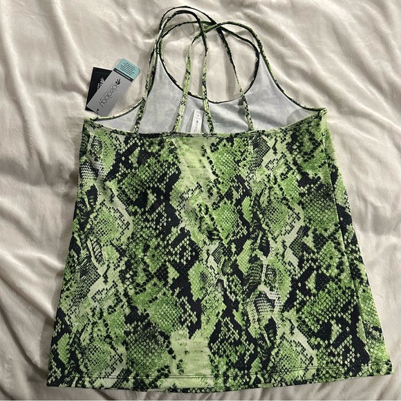 Ideology Clover Snake Athletic Tank Top Size Small - Picture 8 of 8